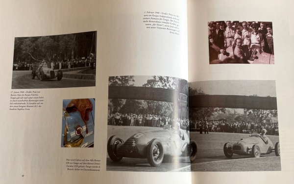 Moss "Fangio" 1991 Fangio-Racingdriver-Biography limited leatheredition signed by Fangio and Moss (3099)